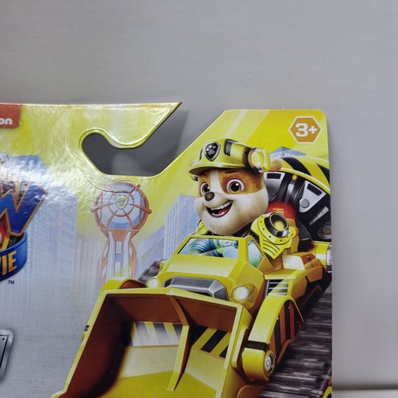 Spin Master Paw Patrol The Movie Rubble True Metal Diecast Vehicle Nickelodeon - Picture 4 of 13